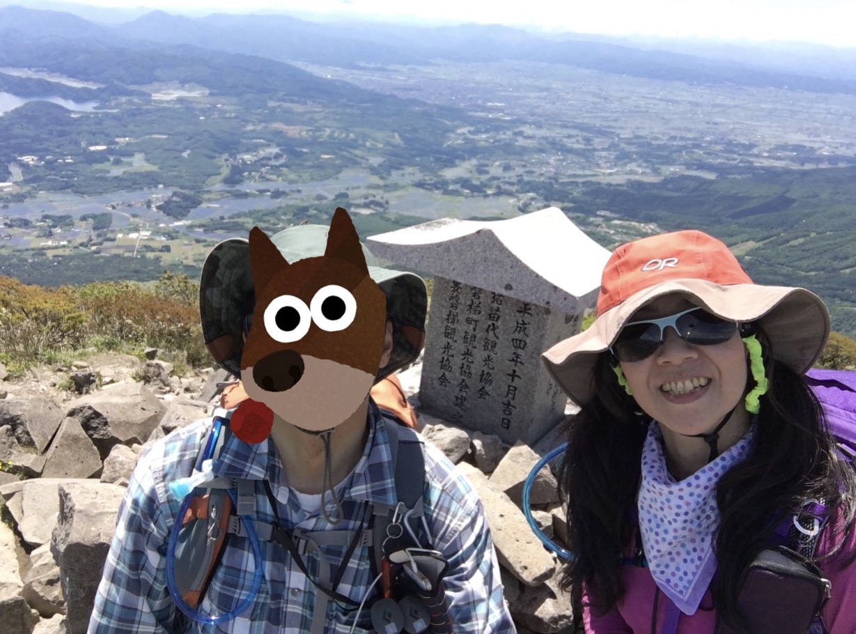 磐梯山山頂  360°  大パノラマ  2017.6