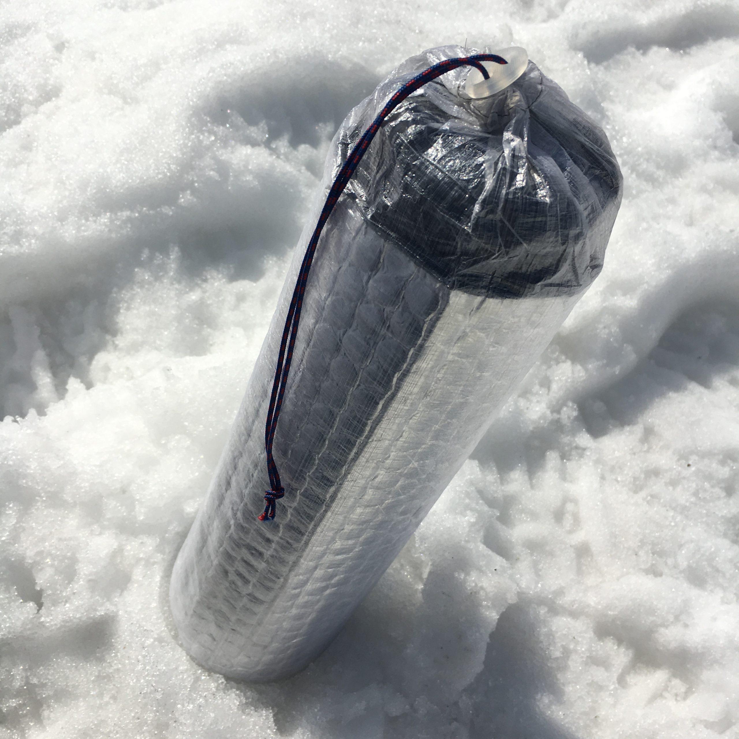 サーモス山専ボトルの保温保冷カバーをウルトラライトに自作してみた
